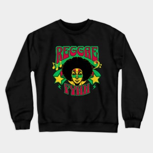 Reggae Fyah Music Crewneck Sweatshirt